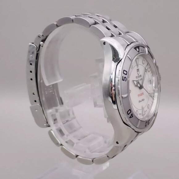 TUDOR Prince Date Hydronaut TIGER 40mm Watch Stainless Steel Ref main image 9